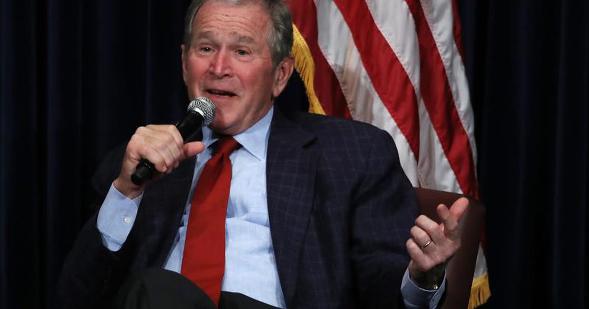 George W. Bush är på en Wellness Makeover Journey