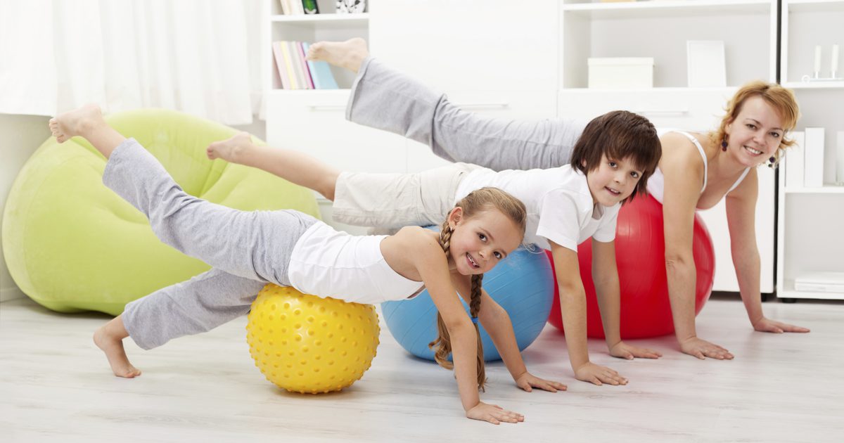 बच्चों के लिए जिम व्यायाम
