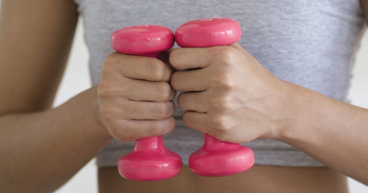 Упражняване на теглото на ръцете за жени