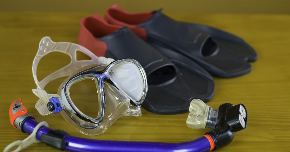 Kako očistiti opremo za snorkeliranje