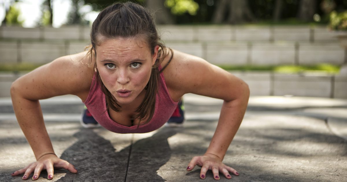 Hur man blir stor med pushups