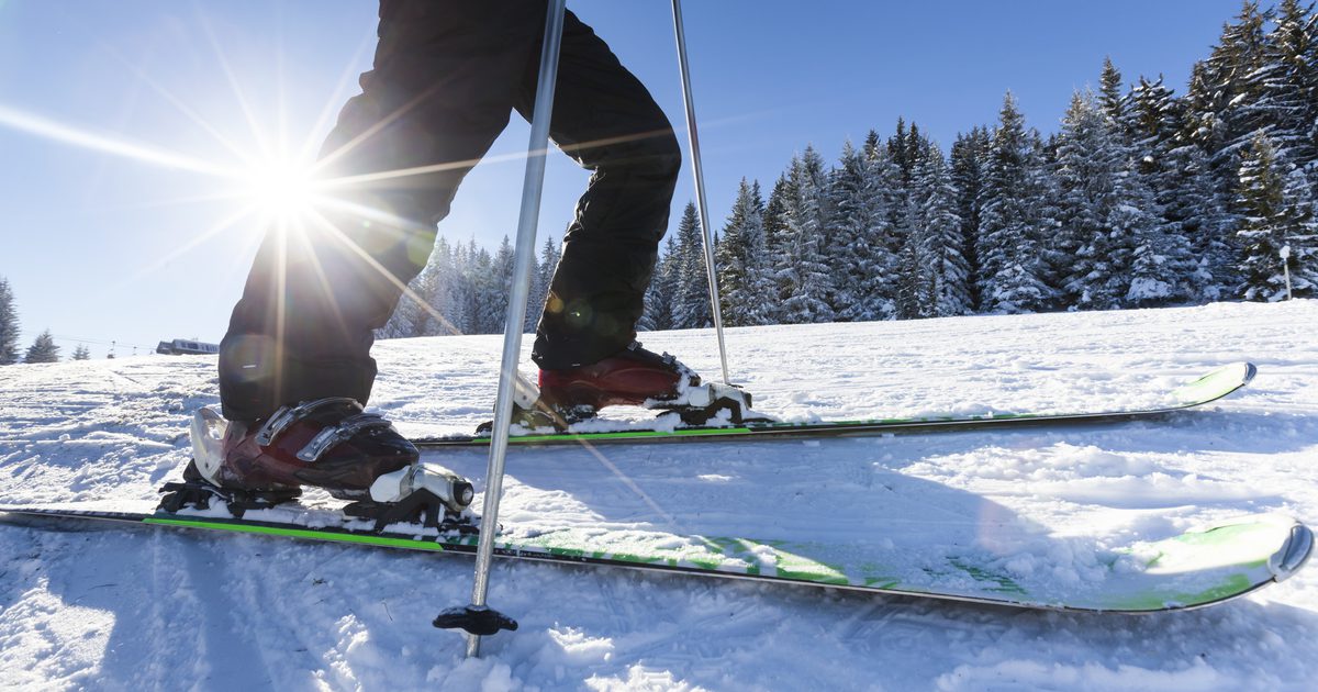 Hvordan man slippe af med sårede ben fra skiløb