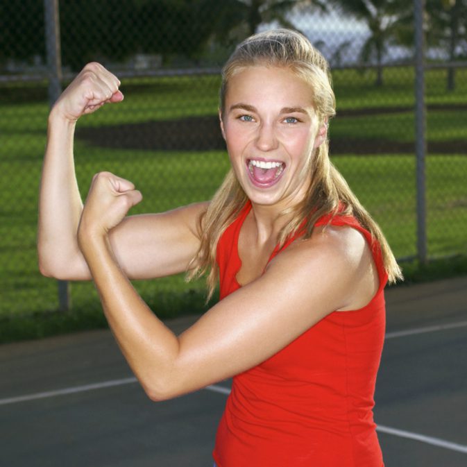 Wie man starke Arm-Muskeln erhält