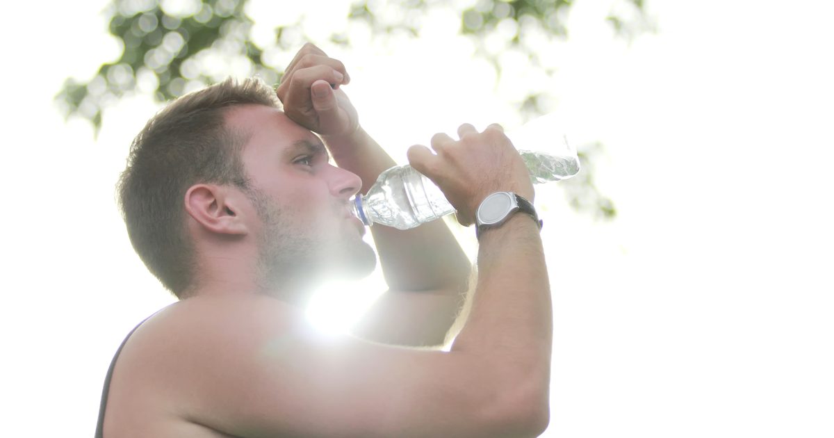 Bedeutung von Trinkwasser während des Trainings