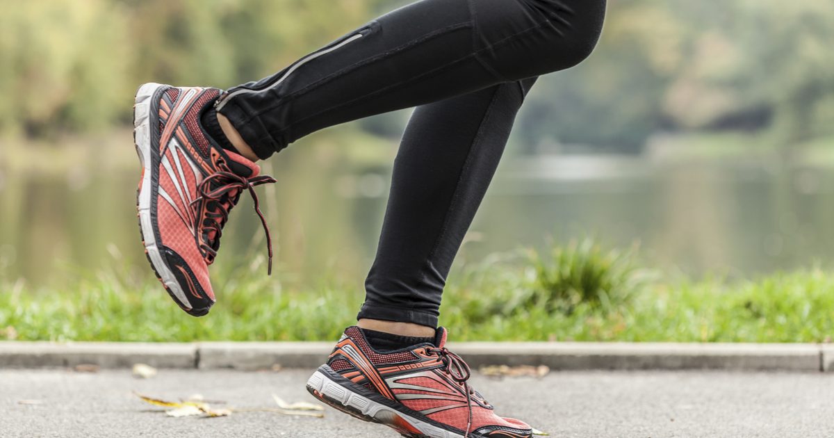 Jogging-Schuhe für Knöchelschmerzen