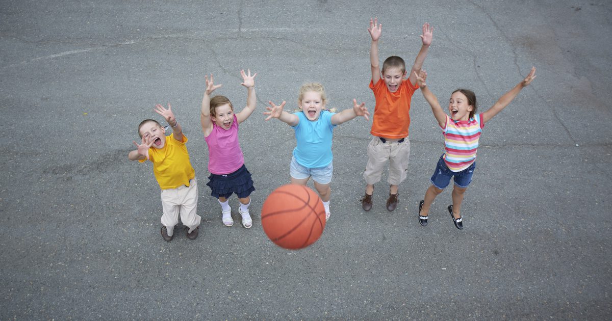 Kindergarten Basketball-Übungen