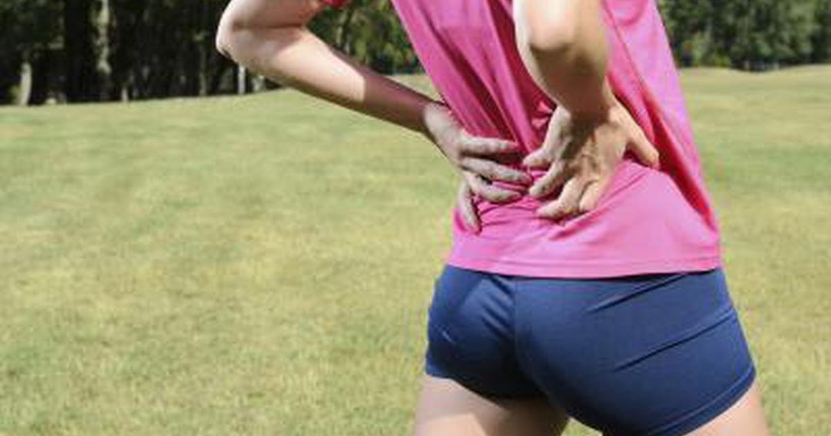 Spodná bolesť chrbta svalov od behu