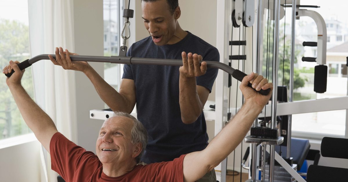 Men's Home Fitness Övningar för män över 50