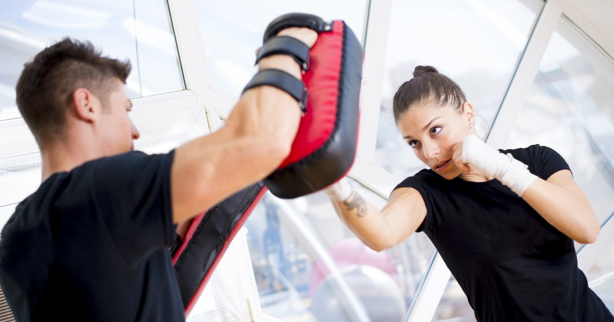 Muskler som blir ömma från Kickboxing