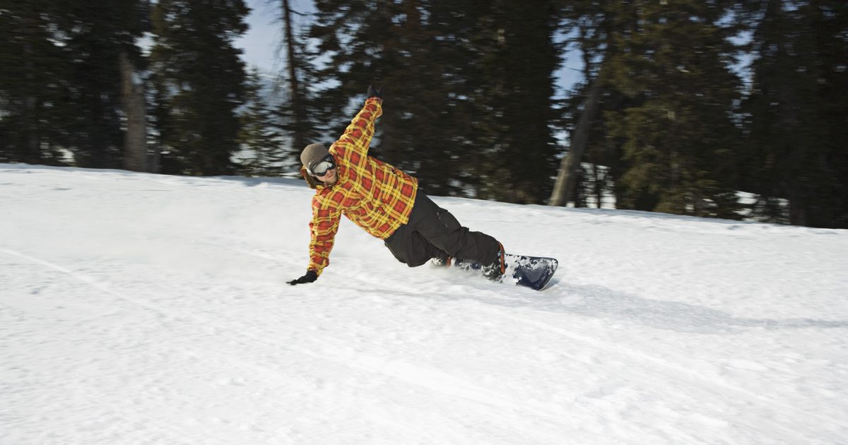 Stolní úhly Snowboard pro stabilitu rychlosti