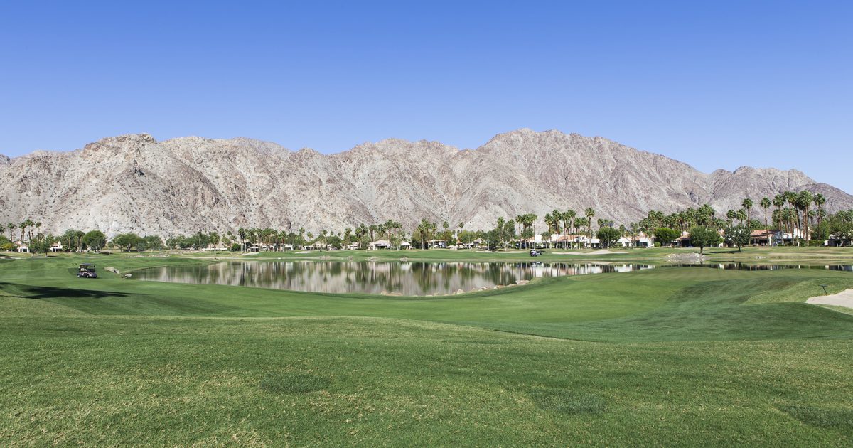 Topprankade golfbanor i Palm Springs