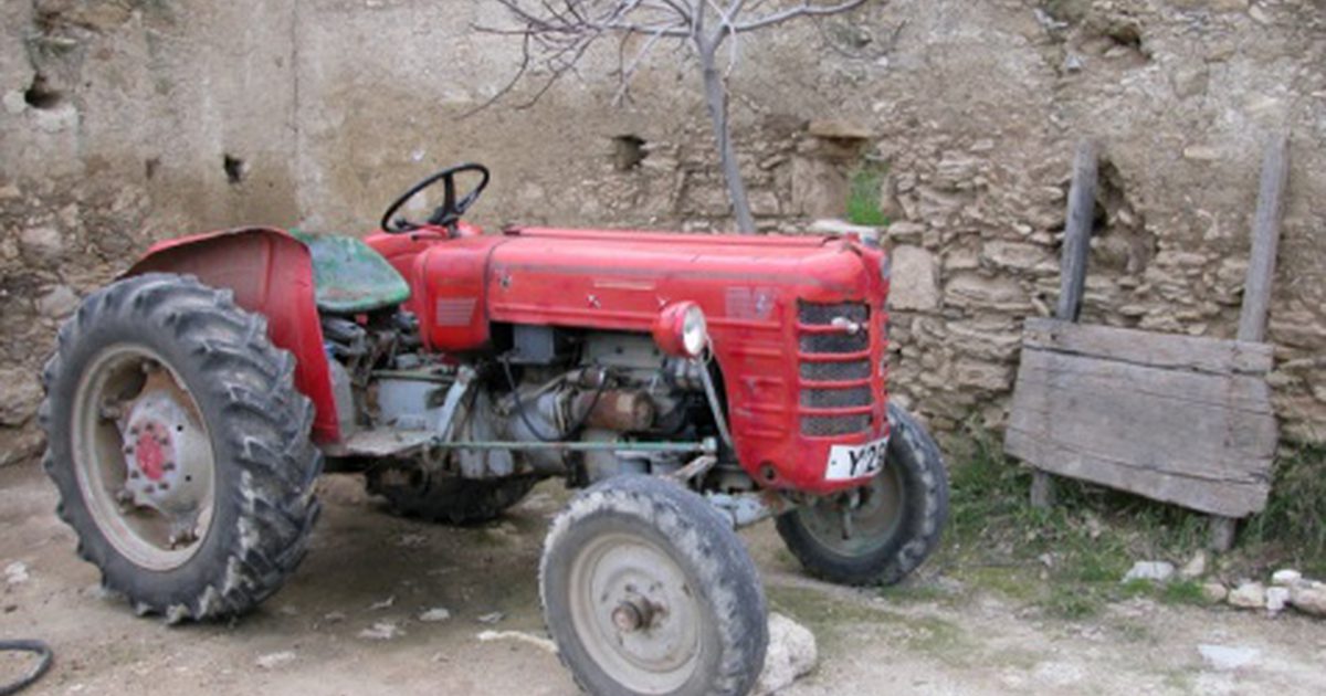 Traktor Däck övningar