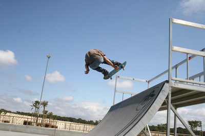Typy skateboarding rampy