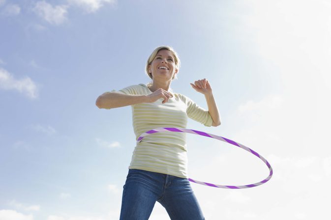 Vad är fördelen med att använda en viktad Hula Hoop?