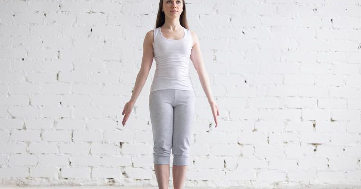 Yoga holdning til at hjælpe dårlige knæ