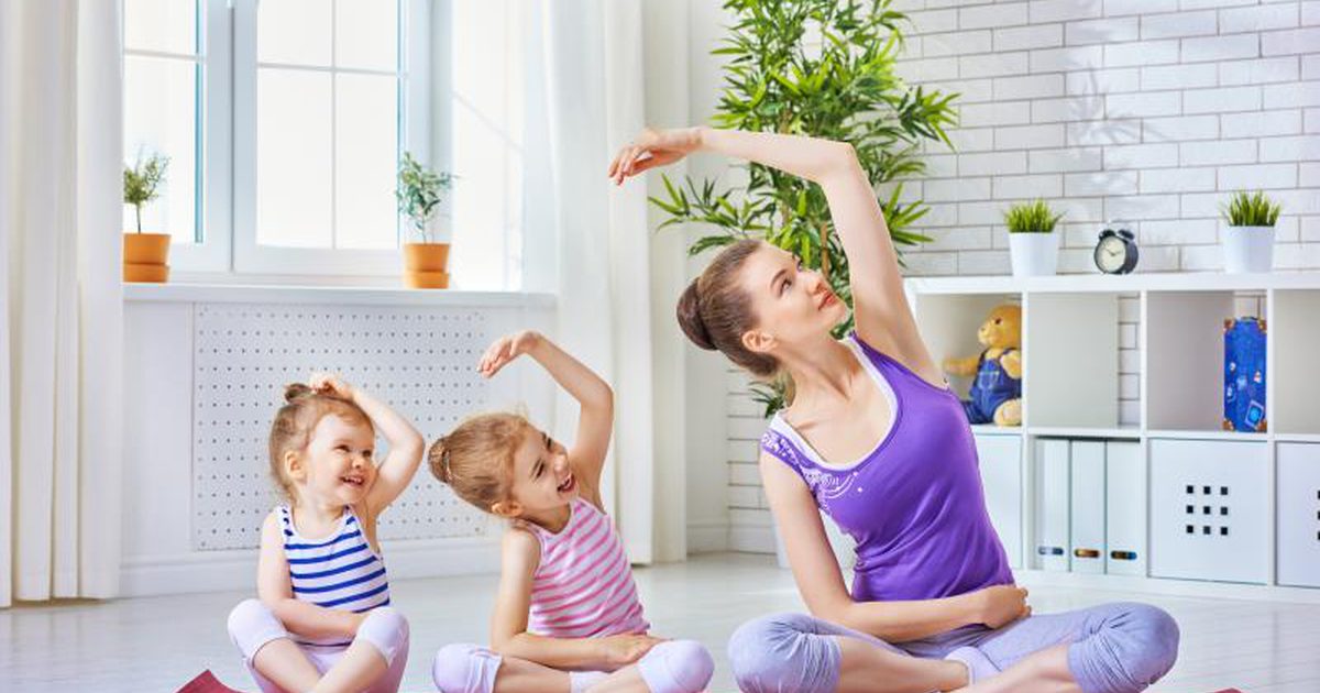 Yogasekvenser för barn