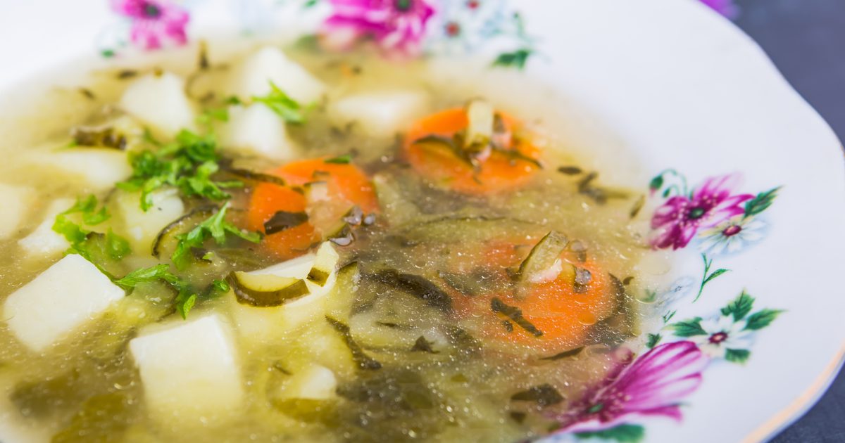 7 дневна диета за зеленчукова супа