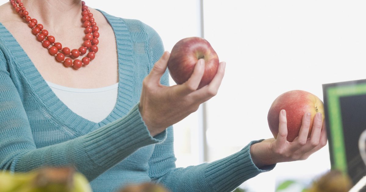 التفاح والموز لفقدان الوزن