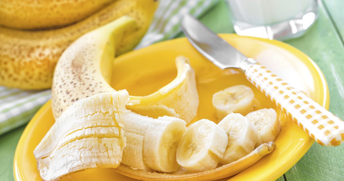 Bananen-Diät-Mahlzeit-Plan