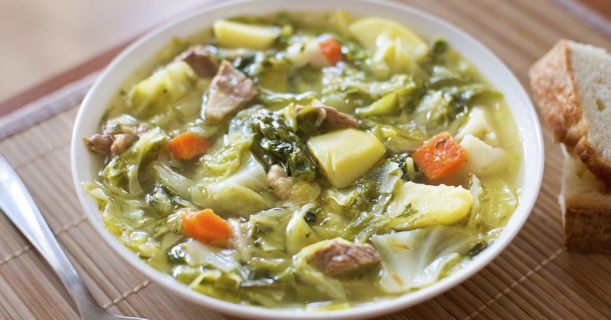Zelí polévka Výhody stravy