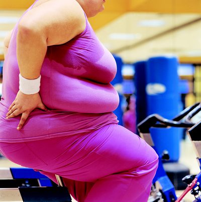 Fünf Minuten Übungen für krankhaft fettleibig