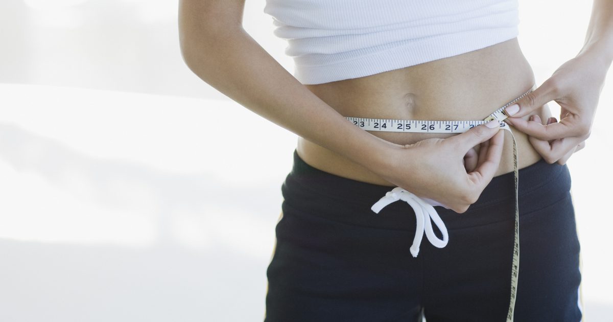 Zdravé meranie tela pre ženu
