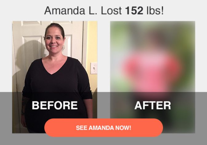 Jak Amanda L. ztratila 152 kilogramů poté, co ztratila svého otce k onemocnění srdce