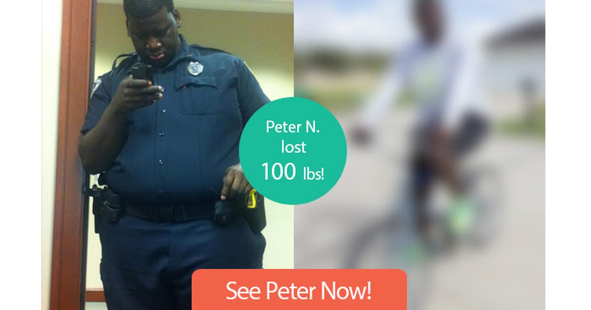 Hvordan Peter N. tabte 100 pund (og er stadig ved at tabe)