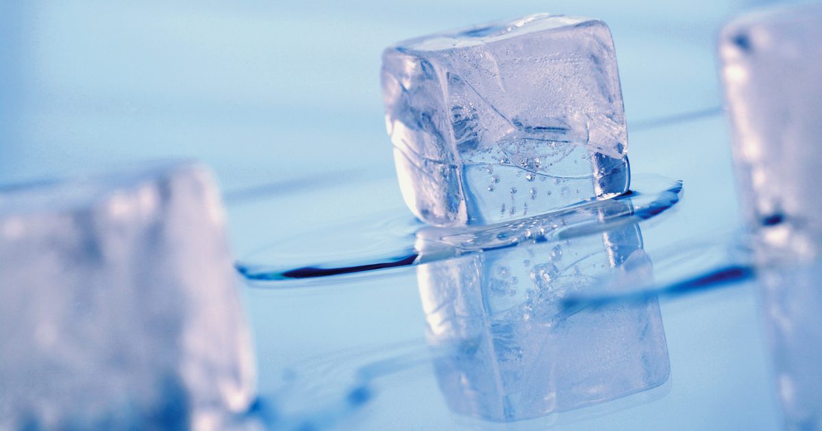Ako znižovať hmotnosť tavením ľadu