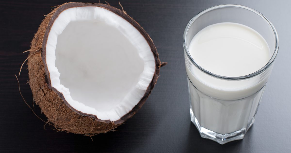 Is kokosmelk goed voor gewichtstoename?