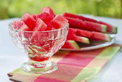 Är vattenmelon en god kostmat?