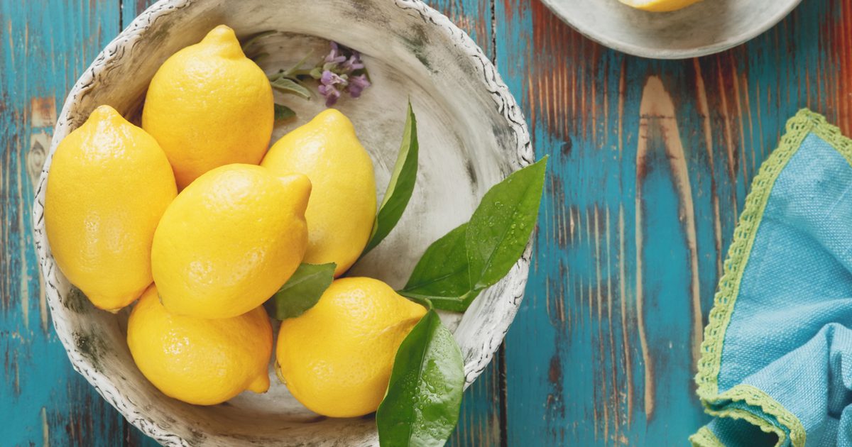 Citron Detox för viktminskning