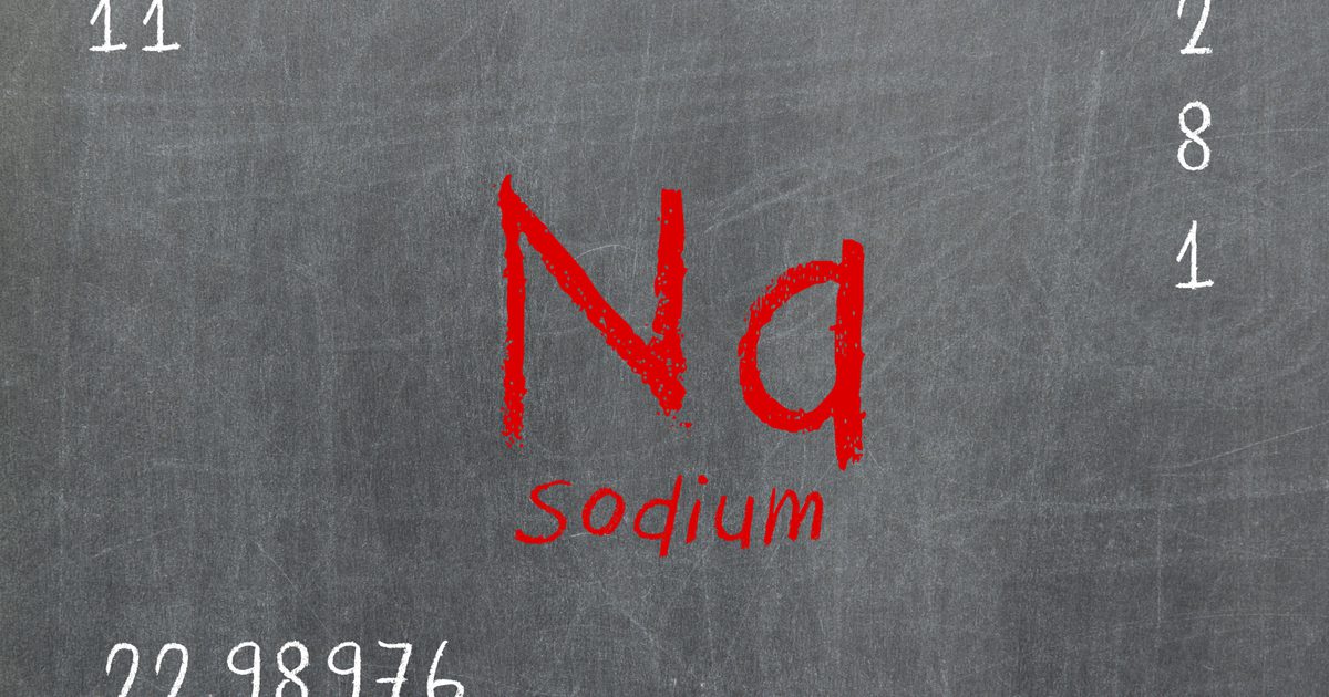 الصوديوم والبوتاسيوم والنظام الغذائي الكيتون