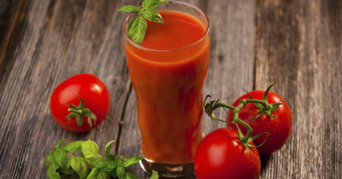 Tomat juice for vekttap